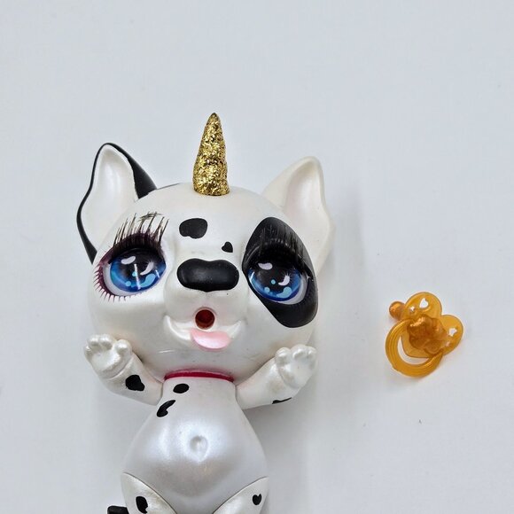 Poopsie Surprise Sparkly Critters Unicorn Dots Dalmatian Dog Figure Toy Read - Picture 8 of 11